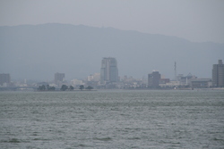 宍道湖と松江遠景