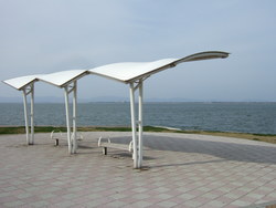 中海の見える公園